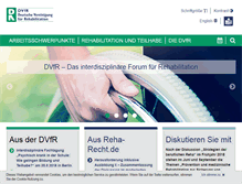 Tablet Screenshot of dvfr.de
